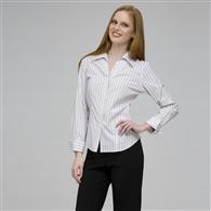 Platinum Red Stripes Easy Care Fitted Shirt